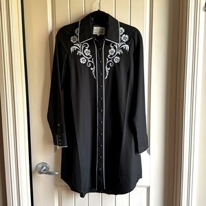 Roper Brand Ladies Shirt Dress size M
